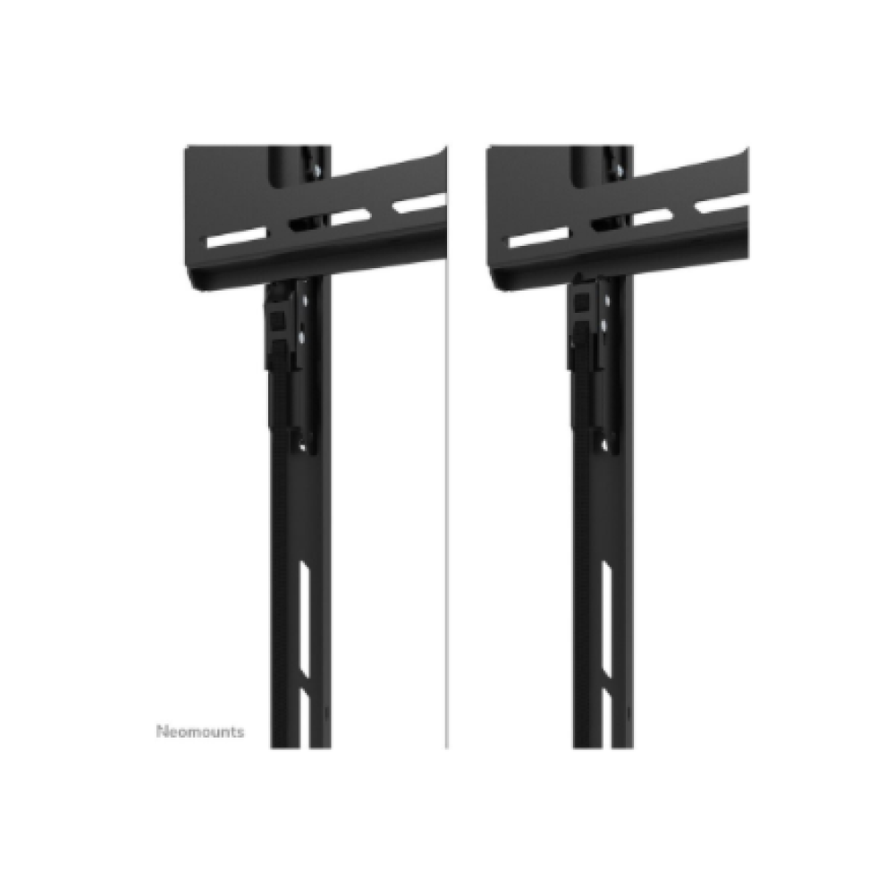 Neomounts Wall mount , WL30-750BL18P Heavy duty wall mount , Adjustable Height , 50-98 , Maximum weight (capacity) 100 kg , Black