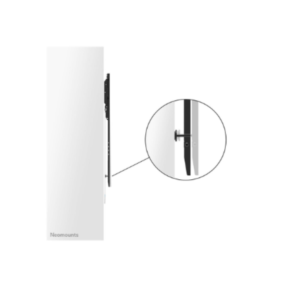 Neomounts Wall mount , WL30-750BL18P Heavy duty wall mount , Adjustable Height , 50-98 , Maximum weight (capacity) 100 kg , Black
