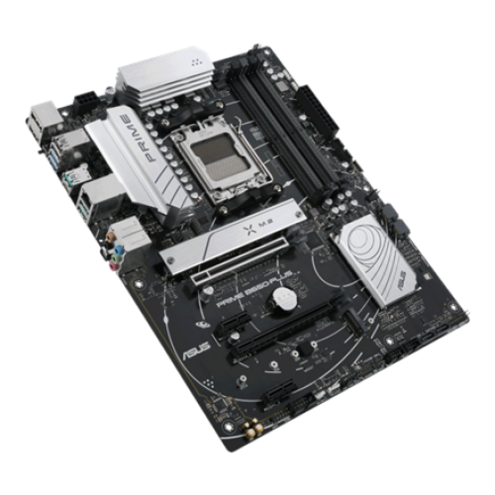 Asus , PRIME B650-PLUS , Processor family AMD , Processor socket AM5 , DDR5 DIMM , Memory slots 4 , Supported hard disk drive interfaces SATA, M.2 , Number of SATA connectors 4 , Chipset AMD B650 , ATX