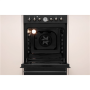 INDESIT , Cooker , IS5G8MHA/E , Hob type Gas , Oven type Electric , Black , Width 50 cm , Grilling , Depth 60 cm , 60 L