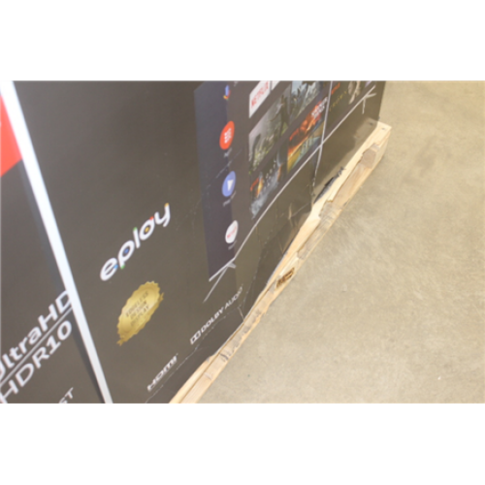 SALE OUT. Allview QL65ePlay6100-U 65 (164 cm), Smart TV, Android TV, UHD, 3840 x 2160, Wi-Fi, DVB-C DVB-T/T2, Black, DAMAGED PACKAGING