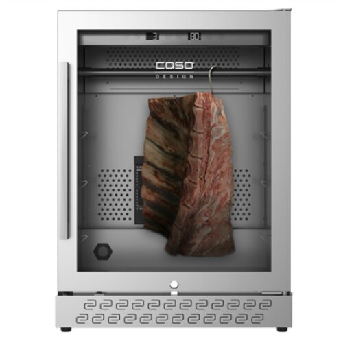 Caso , Dry aging cabinet with compressor technology , DryAged Master 125 , Energy efficiency class Not apply , Food-ageing cabinet with compressor technology , Free standing , Bottles capacity Not apply , Cooling type Compressor technology , Stainless ste