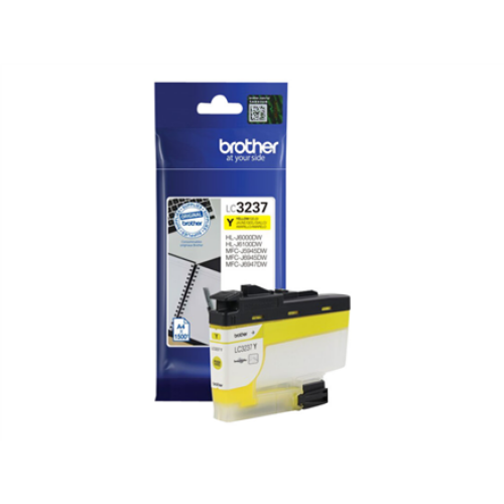 Brother LC3237Y , Ink Cartridge , Yellow