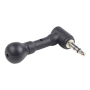Gembird , Mini microphone , MIC-203 , 3.5 mm , Black