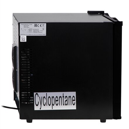 Adler , Thermoelecric Cooler , AD 8089 , Energy efficiency class E , Free standing , Larder , Black