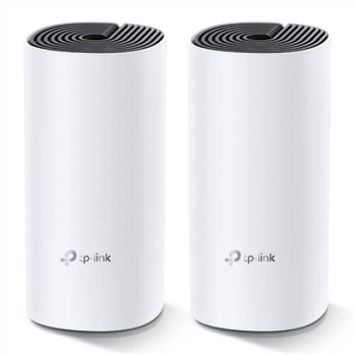 TP-LINK , Whole Home Mesh WiFi System , Deco M4 (2-Pack) , 802.11ac , 300+867 Mbit/s , 10/100/1000 Mbit/s , Mesh Support No , MU-MiMO Yes , No mobile broadband , Antenna type 2xInternal , No