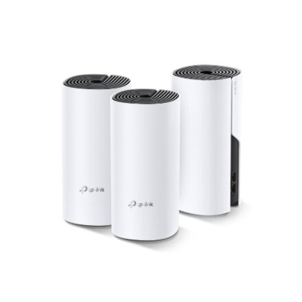 TP-LINK , Whole Home Mesh WiFi System , Deco M4 (2-Pack) , 802.11ac , 300+867 Mbit/s , 10/100/1000 Mbit/s , Mesh Support No , MU-MiMO Yes , No mobile broadband , Antenna type 2xInternal , No