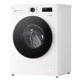 LG , Washing machine , F4X1009NWB , Energy efficiency class A , Front loading , Washing capacity 9 kg , 1400 RPM , Depth 55 cm , Width 60 cm , Display , LED , Steam function , Direct drive , Wi-Fi , White
