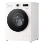 LG Washing machine , F4X1009NWB , Energy efficiency class A , Front loading , Washing capacity 9 kg , 1400 RPM , Depth 55 cm , Width 60 cm , Display , LED , Steam function , Direct drive , Wi-Fi , White
