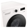 LG , Washing machine , F4X1009NWB , Energy efficiency class A , Front loading , Washing capacity 9 kg , 1400 RPM , Depth 55 cm , Width 60 cm , Display , LED , Steam function , Direct drive , Wi-Fi , White