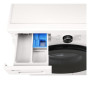 LG , Washing machine , F4X1009NWB , Energy efficiency class A , Front loading , Washing capacity 9 kg , 1400 RPM , Depth 55 cm , Width 60 cm , Display , LED , Steam function , Direct drive , Wi-Fi , White