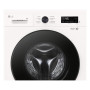 LG , Washing machine , F4X1009NWB , Energy efficiency class A , Front loading , Washing capacity 9 kg , 1400 RPM , Depth 55 cm , Width 60 cm , Display , LED , Steam function , Direct drive , Wi-Fi , White