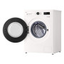 LG , Washing machine , F4X1009NWB , Energy efficiency class A , Front loading , Washing capacity 9 kg , 1400 RPM , Depth 55 cm , Width 60 cm , Display , LED , Steam function , Direct drive , Wi-Fi , White