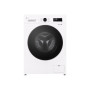 LG , Washing machine , F4X1009NWB , Energy efficiency class A , Front loading , Washing capacity 9 kg , 1400 RPM , Depth 55 cm , Width 60 cm , Display , LED , Steam function , Direct drive , Wi-Fi , White