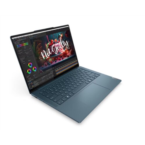 Lenovo , Yoga Pro 7 14IMH9 , Tidal Teal , 14.5 , OLED , 2.8K , 2880 x 1800 pixels , Glossy , Intel Core U7 , 155H , 16 GB , Soldered LPDDR5x , Solid-state drive capacity 1000 GB , NVIDIA GeForce RTX 4050 , GDDR6 , 6 GB , Windows 11 Home , 802.11ax , Bluet