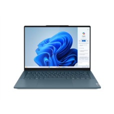 Lenovo , Yoga Pro 7 14IMH9 , Tidal Teal , 14.5 , OLED , 2.8K , 2880 x 1800 pixels , Glossy , Intel Core U7 , 155H , 16 GB , Soldered LPDDR5x , Solid-state drive capacity 1000 GB , NVIDIA GeForce RTX 4050 , GDDR6 , 6 GB , Windows 11 Home , 802.11ax , Bluet