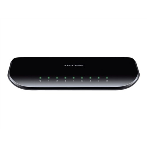 TP-LINK , Switch , TL-SG1008D , Unmanaged , Desktop , Gigabit Ethernet (copper) ports quantity 8 , Power supply type External