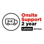 Lenovo , Warranty , 2Y Onsite (Upgrade from 1Y Depot) , Next Business Day (NBD) , 2 year(s) , Yes