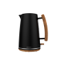 Cecotec Kettle , ThermoSense 400 , Electric , 3000 W , 1.7 L , Stainless steel/BPA , 360° rotational base , Black Woody