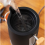 Cecotec Kettle , ThermoSense 400 , Electric , 3000 W , 1.7 L , Stainless steel/BPA , 360° rotational base , Black Woody