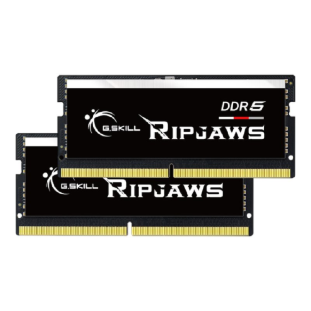 G.Skill Ripjaws laptop memory, SODIMM, DDR5, 32 GB, 4800 MHz, CL34 (F5-4800S3434A16GX2-RS) , G.Skill