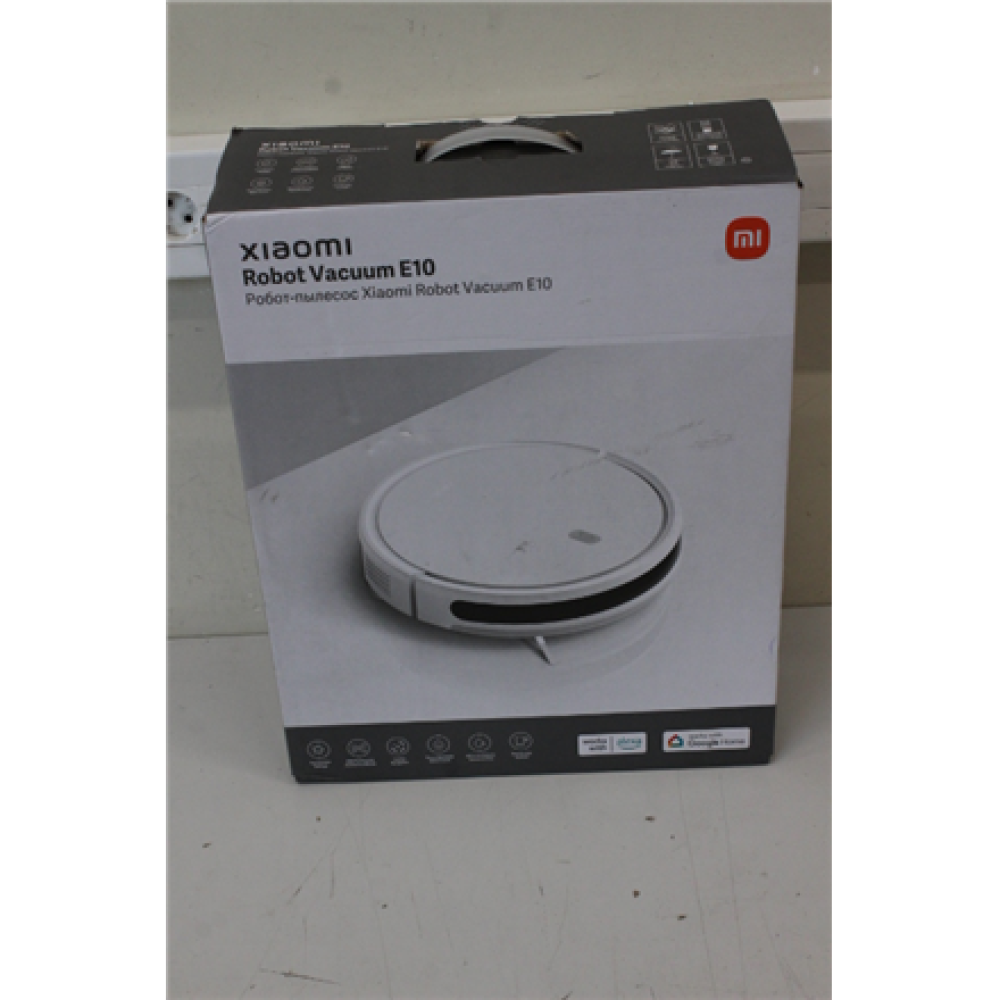 SALE OUT. , Xiaomi , Robot Vacuum , E10 EU , Wet&Dry , 2600 mAh , Dust capacity 0.4 L , White , USED
