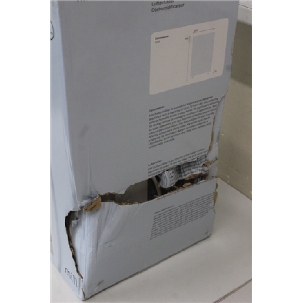 SALE OUT. Mill MDH12 Dehumidifier, 12L/day, for rooms 8-15 m², LED Display, White , SALE OUT. , Mill Dehumidifier , MDH12 , Power 200 W , Suitable for rooms up to 8-15 m² , Water tank capacity 2 L , White , DAMAGED PACKAGING