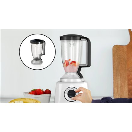 Bosch Food Processor , MCM3230W MultiTalent 3 , 800 W , Number of speeds 2 , Bowl capacity 2.3 L , White