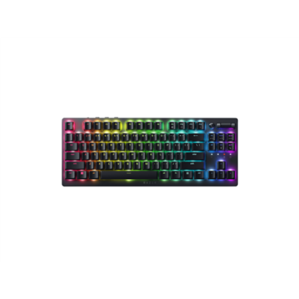 Razer Deathstalker V2 Pro Tenkeyless, Gaming Keyboard, RGB LED light, RU, Black, Wireless, Linear Optical Switch