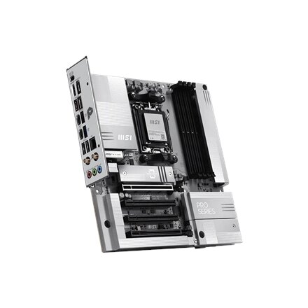 MSI PRO B850M-A WIFI PZ , Processor family AMD , Processor socket AM5 , DDR5 , Supported hard disk drive interfaces SATA, M.2 , Number of SATA connectors 4