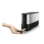 Philips , Toaster , HD2692/90 Viva Collection , Power 950 W , Number of slots 2 , Housing material Metal/Plastic , Black