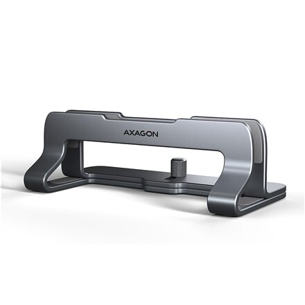 AXAGON STND-VG vertical stand for laptops and tablets , Adjustable width , 10-17.3 , Grey