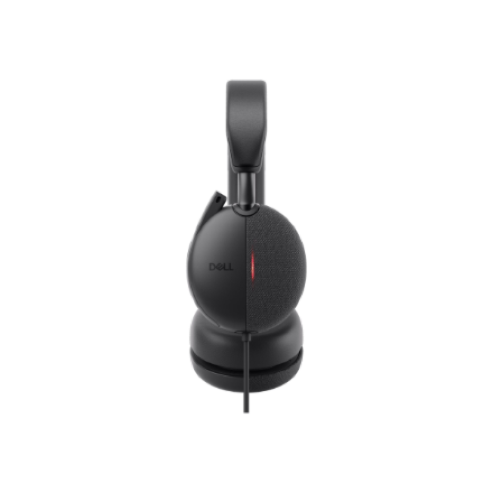 Dell , Pro Wired On-Ear Headset , WH5024 , Built-in microphone , USB Type-A , Black , ANC
