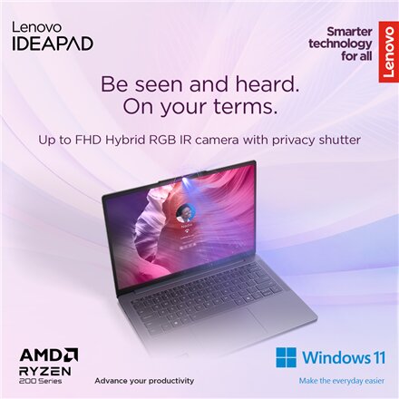 Lenovo IdeaPad Slim 3 15AMN8 , Arctic Grey , 15.6 , TN , FHD , 1920 x 1080 pixels , Anti-glare , AMD Ryzen 3 , 7320U , 16 GB , Soldered LPDDR5 , Solid-state drive capacity 512 GB , AMD Radeon 610M Graphics , Windows 11 Home , 802.11ax , Bluetooth version 