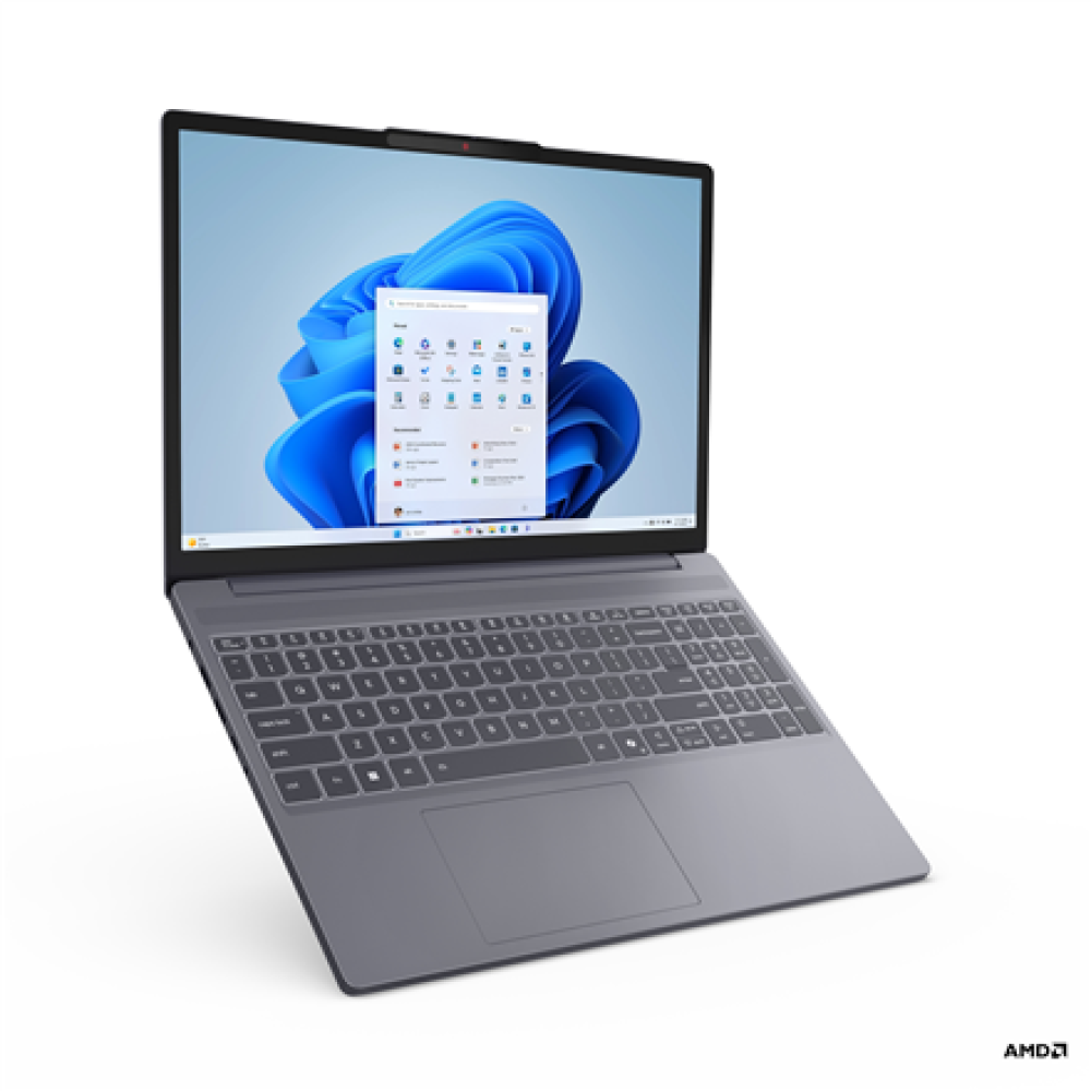 Lenovo IdeaPad Slim 3 15AMN8 , Arctic Grey , 15.6 , TN , FHD , 1920 x 1080 pixels , Anti-glare , AMD Ryzen 3 , 7320U , 16 GB , Soldered LPDDR5 , Solid-state drive capacity 512 GB , AMD Radeon 610M Graphics , Windows 11 Home , 802.11ax , Bluetooth version 