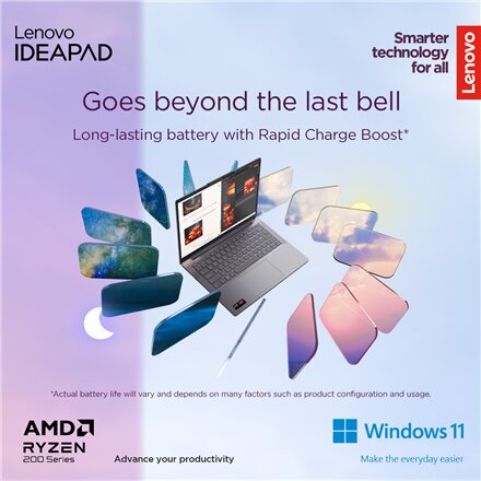 Lenovo IdeaPad Slim 3 15AMN8 , Arctic Grey , 15.6 , TN , FHD , 1920 x 1080 pixels , Anti-glare , AMD Ryzen 3 , 7320U , 16 GB , Soldered LPDDR5 , Solid-state drive capacity 512 GB , AMD Radeon 610M Graphics , Windows 11 Home , 802.11ax , Bluetooth version 