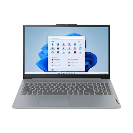 Lenovo IdeaPad Slim 3 15AMN8 , Arctic Grey , 15.6 , TN , FHD , 1920 x 1080 pixels , Anti-glare , AMD Ryzen 3 , 7320U , 16 GB , Soldered LPDDR5 , Solid-state drive capacity 512 GB , AMD Radeon 610M Graphics , Windows 11 Home , 802.11ax , Bluetooth version 