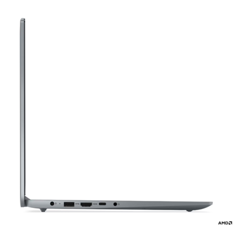 Lenovo IdeaPad Slim 3 15AMN8 , Arctic Grey , 15.6 , TN , FHD , 1920 x 1080 pixels , Anti-glare , AMD Ryzen 3 , 7320U , 16 GB , Soldered LPDDR5 , Solid-state drive capacity 512 GB , AMD Radeon 610M Graphics , Windows 11 Home , 802.11ax , Bluetooth version 