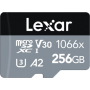 Lexar , High-Performance 1066x , UHS-I , 256 GB , MicroSDXC , Flash memory class 10