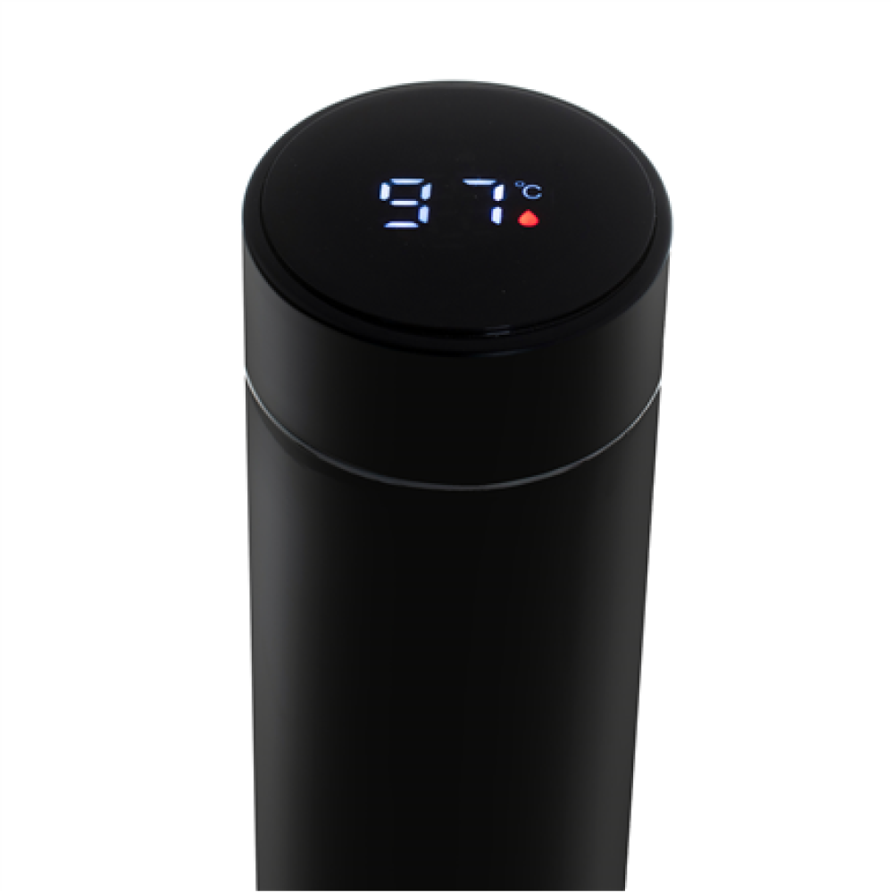 Adler , Thermal Flask , CR 4507bk , Capacity 0.473 L , Material Stainless steel/Silicone , Black