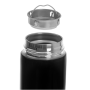 Adler , Thermal Flask , CR 4507bk , Capacity 0.473 L , Material Stainless steel/Silicone , Black