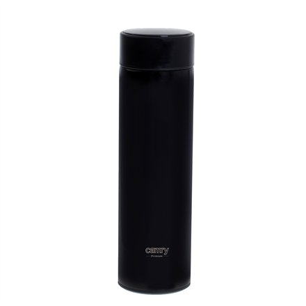 Adler , Thermal Flask , CR 4507bk , Capacity 0.473 L , Material Stainless steel/Silicone , Black