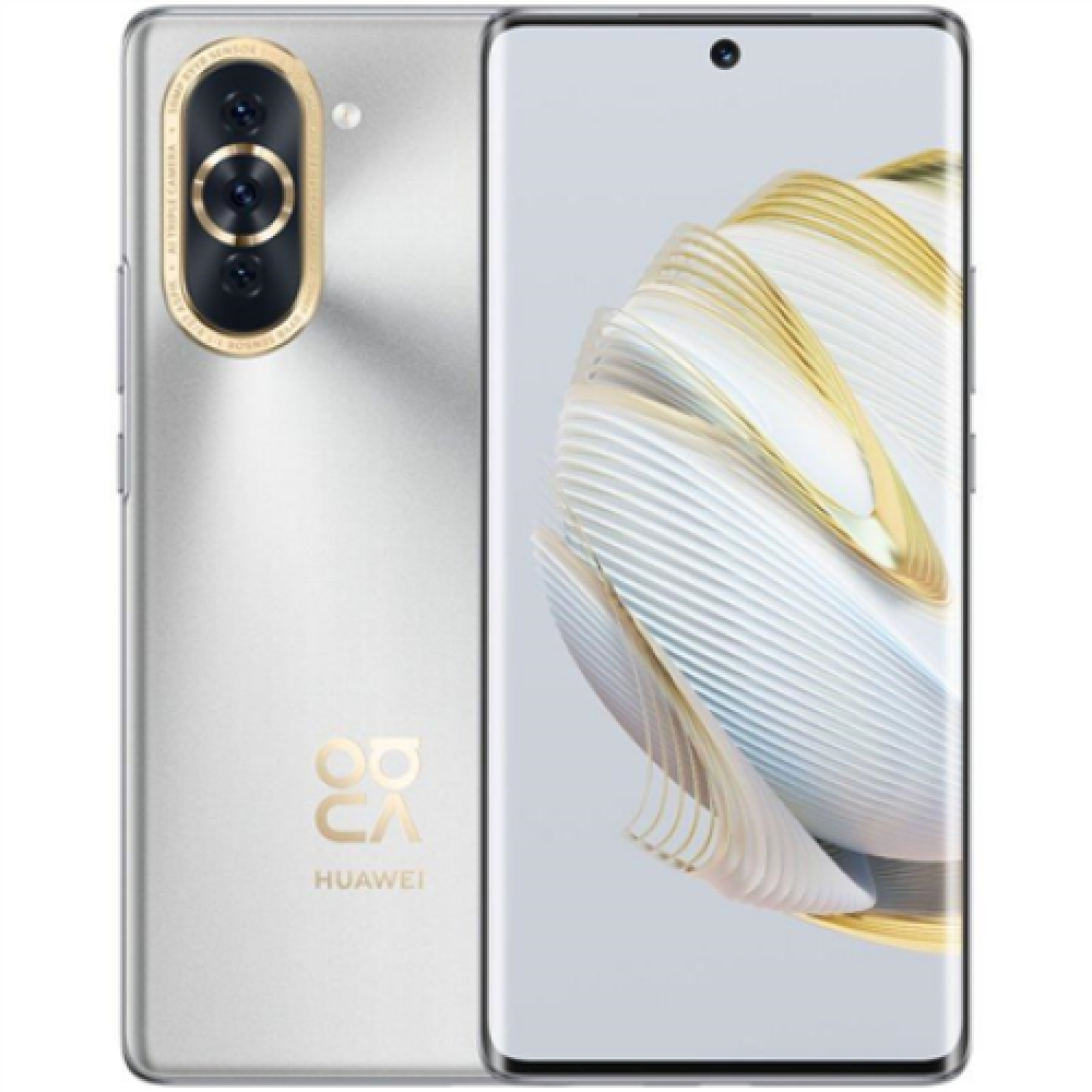Huawei Nova 10 Pro Starry Silver, 6.78 , OLED, 1200 x 2652, Internal RAM 8 GB, 256 GB, Dual SIM, Main camera 50+8+2 MP, HarmonyOS, 2.0, 4500 mAh