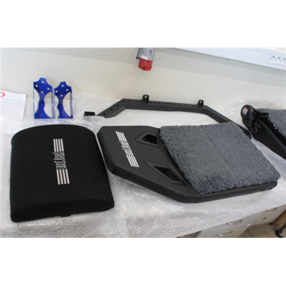 SALE OUT. Next Level Boeing Commercial Edition Flight Simulator , Next Level Racing Boeing Commercial Edition Flight Simulator , Blue highlights , USED, SCRATCHED, MISSING 13mm WRENCH