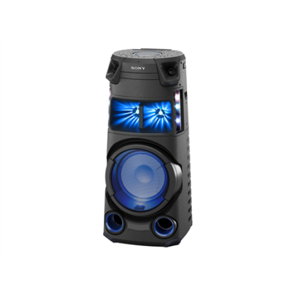 Sony MHC-V43D High Power Audio System with Bluetooth , Sony , High Power Audio System , MHC-V43D , AUX in , Bluetooth , CD player , FM radio , Near Field Communication (NFC) , Wireless connection
