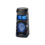 Sony MHC-V43D High Power Audio System with Bluetooth , Sony , High Power Audio System , MHC-V43D , AUX in , Bluetooth , CD player , FM radio , Near Field Communication (NFC) , Wireless connection