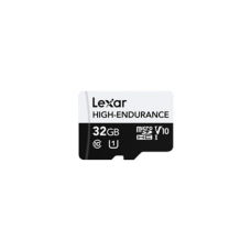 Lexar , Flash Memory Card , High-Endurance , 32 GB , microSDHC , Flash memory class UHS-I