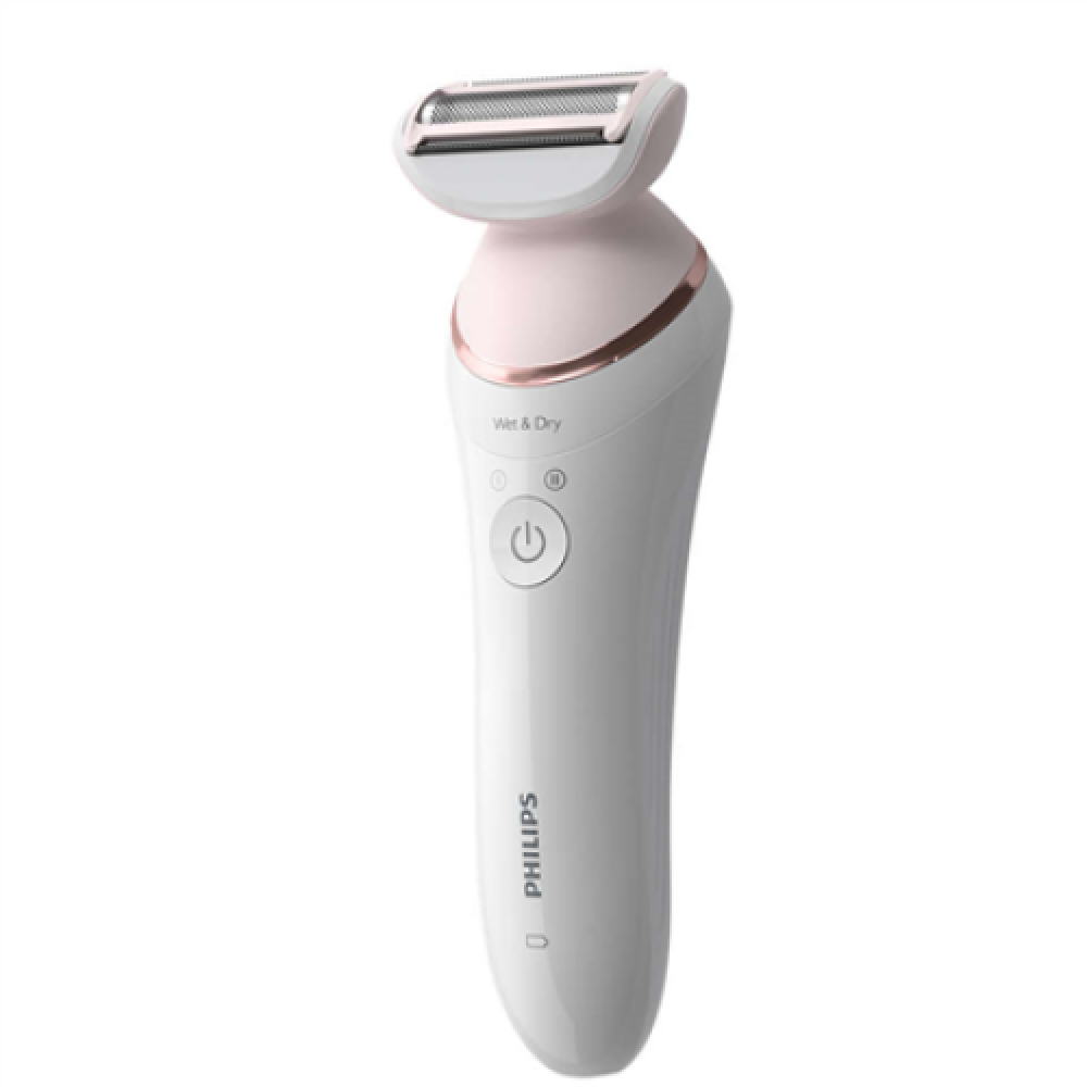 Philips Epilator BRE740/10 Operating time (max) 40 min, Wet & Dry, White, Cordless
