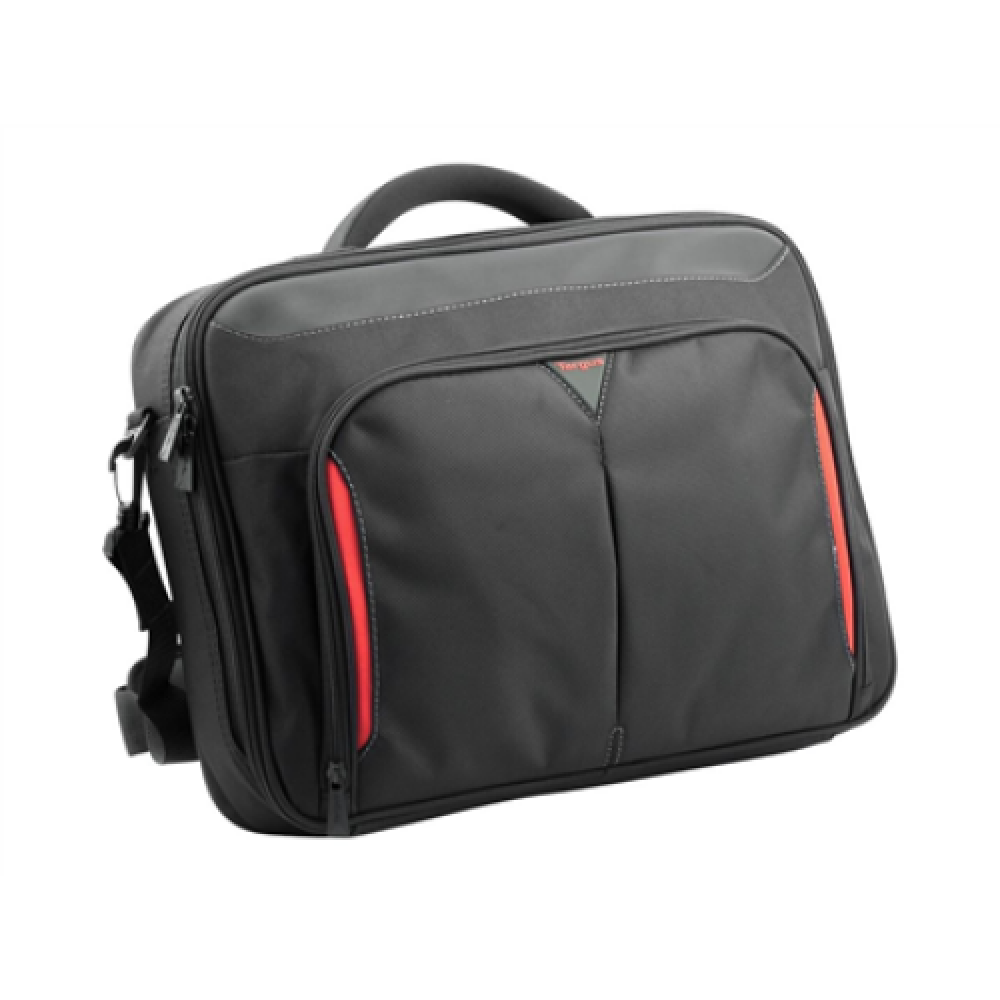 Targus , Classic+ , Fits up to size 15.6 , Messenger - Briefcase , Black/Red , Shoulder strap