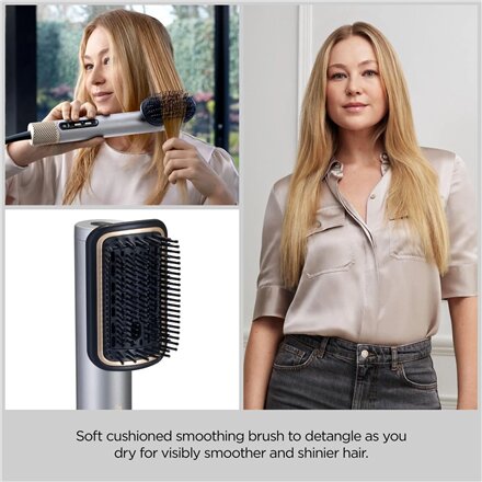 BABYLISS , Hair styling comb , Air Wand AS6555E , Ion conditioning , Number of heating levels 4 , 1600 W , Chrome